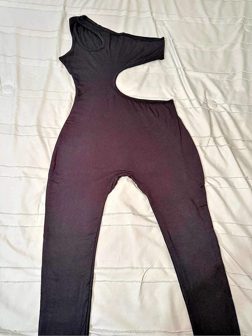 Black Cutout Jumpsuit
